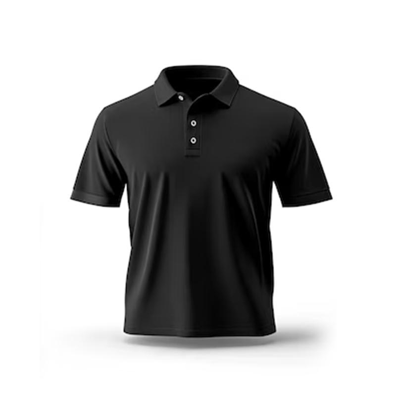 Dri-fit Sports Polo Shirts - Black